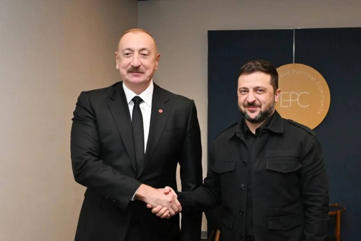 Zelenski İlham Əliyevə zəng etdi