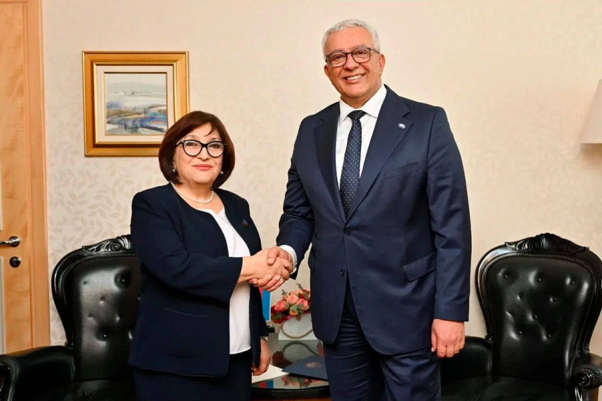 Sahibə Qafarova [[Andriya Mandiç ilə müzakirələr]] apardı