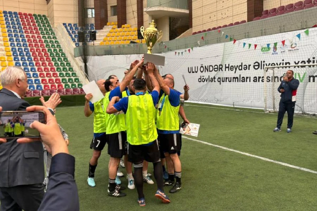 Veteranlar arasında minifutbol turnirinin [[qalibi bəlli oldu]]