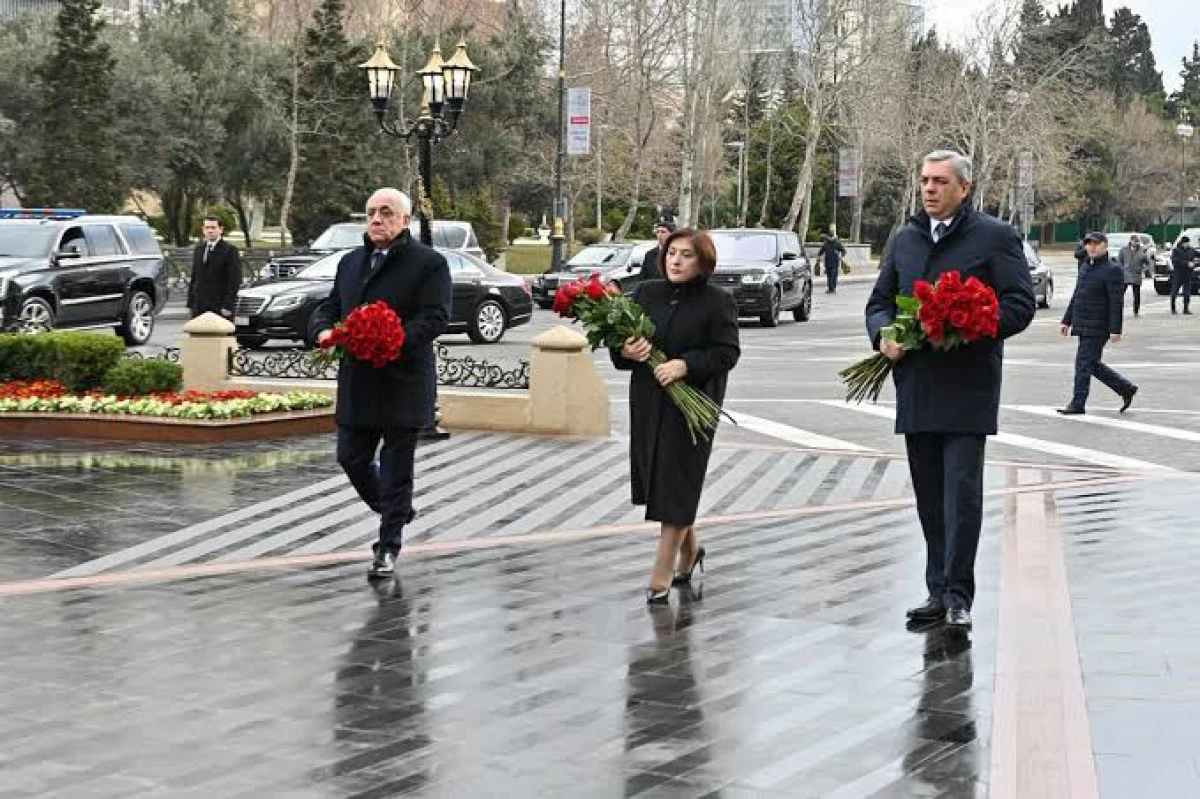 Parlament sədri də ziyarətə qatıldı