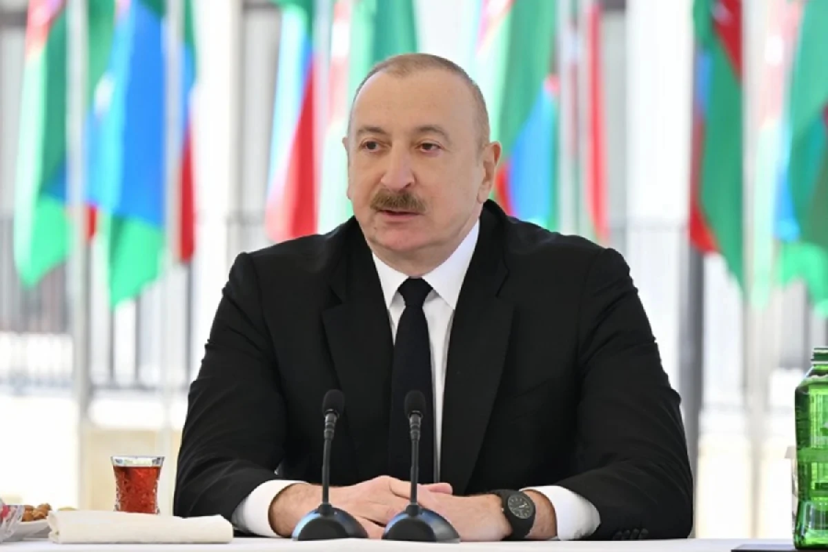 Azərbaycan Prezidenti: ATƏT-in Minsk qrupuna rəhbərlik edən həmsədrlər bizi dayandırmaq istəyirdi