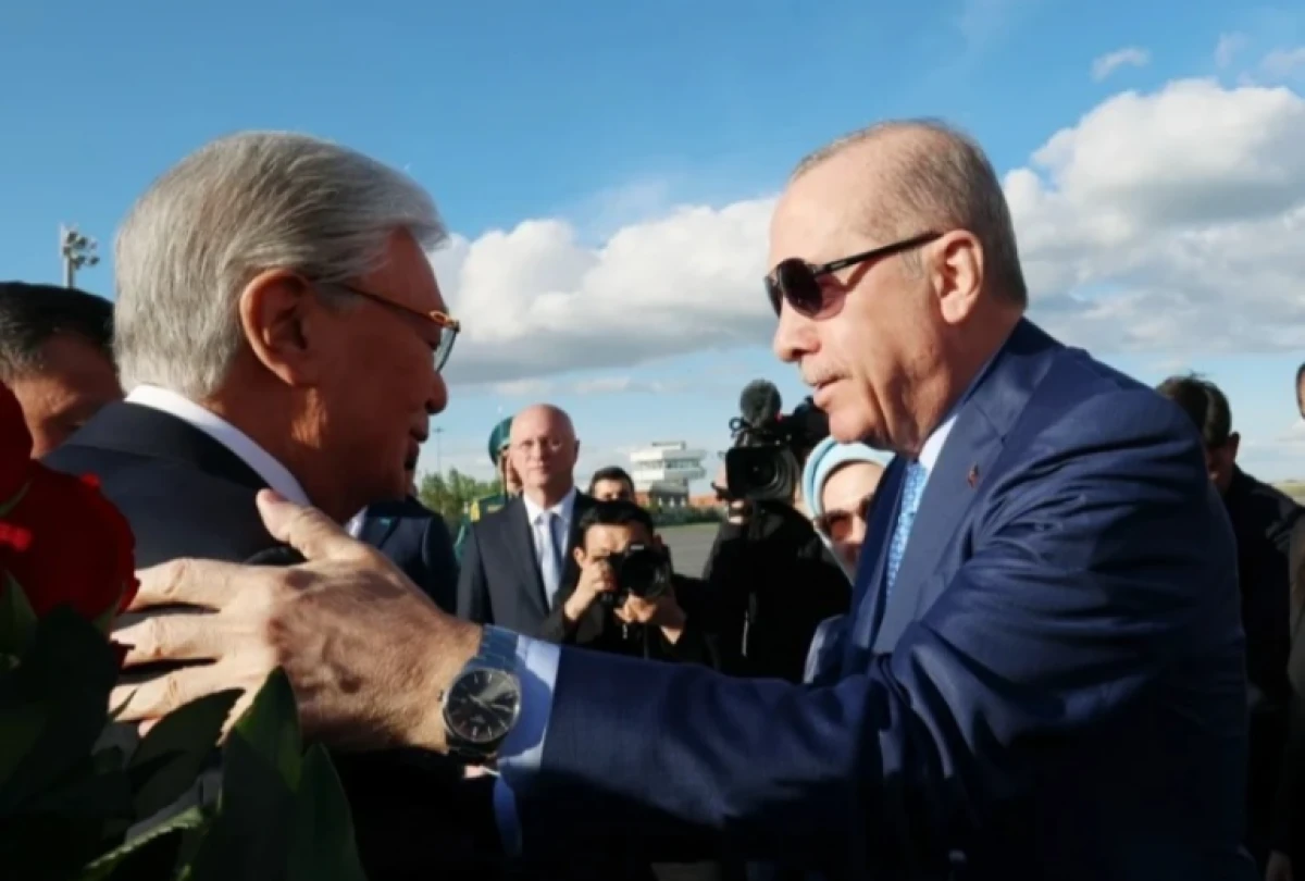 [[Türk Dünyasının iki nəhəngi]] bir arada