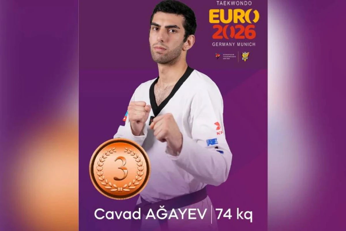 Taekvondoçularımız Almaniyanı fəth edir: [[Cavad Ağayevdən növbəti medal]]