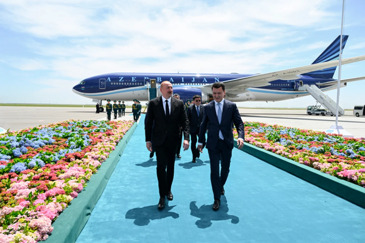 Prezident Qazaxıstana işgüzar səfərə getdi