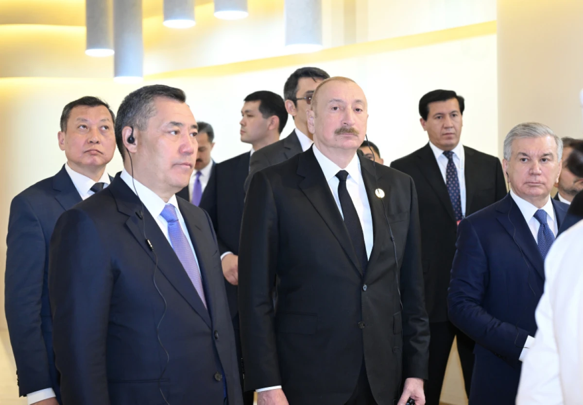 Prezident Türküstanda “Həzrət Sultan” Muzey-Qoruğu ilə tanış oldu — 3