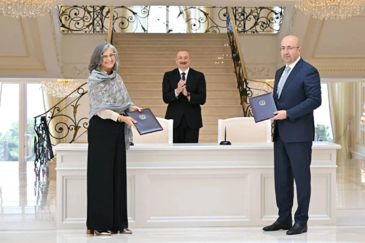 Azərbaycan və UN-Habitat WUF13 standartlarının gələcəkdə tətbiqi ilə bağlı Niyyət Məktubu imzalandı