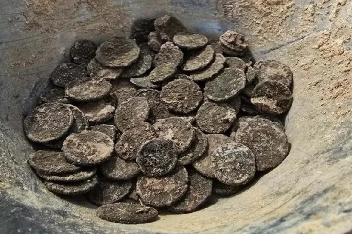 [[Xorvatiyada Roma dəfinəsi tapıldı:]] Əsgər maaşı olduğu ehtimal edilir