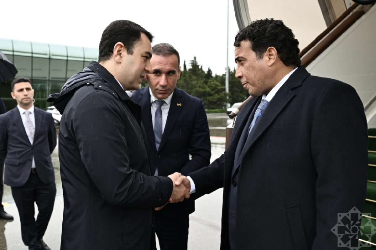 Liviyanın Prezident Şurasının Sədri Azərbaycana səfərə gəldi