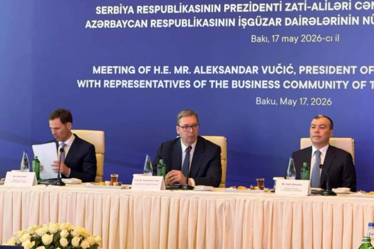 Serbiya Prezidenti: Azərbaycan–Serbiya ticarəti 5 dəfə artmalıdır