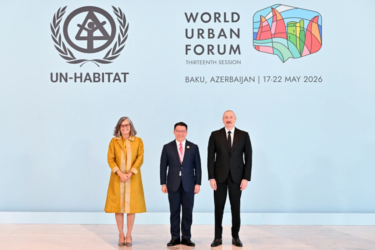 Prezident WUF13 sessiyasının açılış mərasimində çıxış etdi - YENİLƏNDİ 4