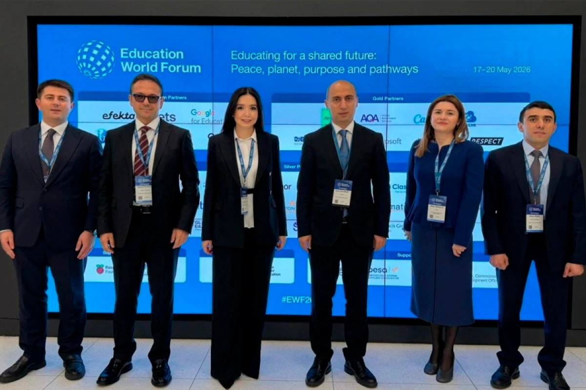 Elm və təhsil naziri Dünya Təhsil Forumunda iştirak edir