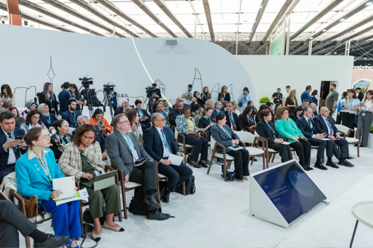 WUF13 çərçivəsində “Erkən xəbərdarlıq və iqlimədavamlı şəhərlər” adlı tədbir keçirildi — 1