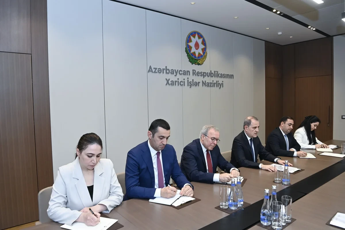 Ceyhun Bayramov Olaf Skuqun rəhbərlik etdiyi nümayəndə heyətini qəbul etdi — 2