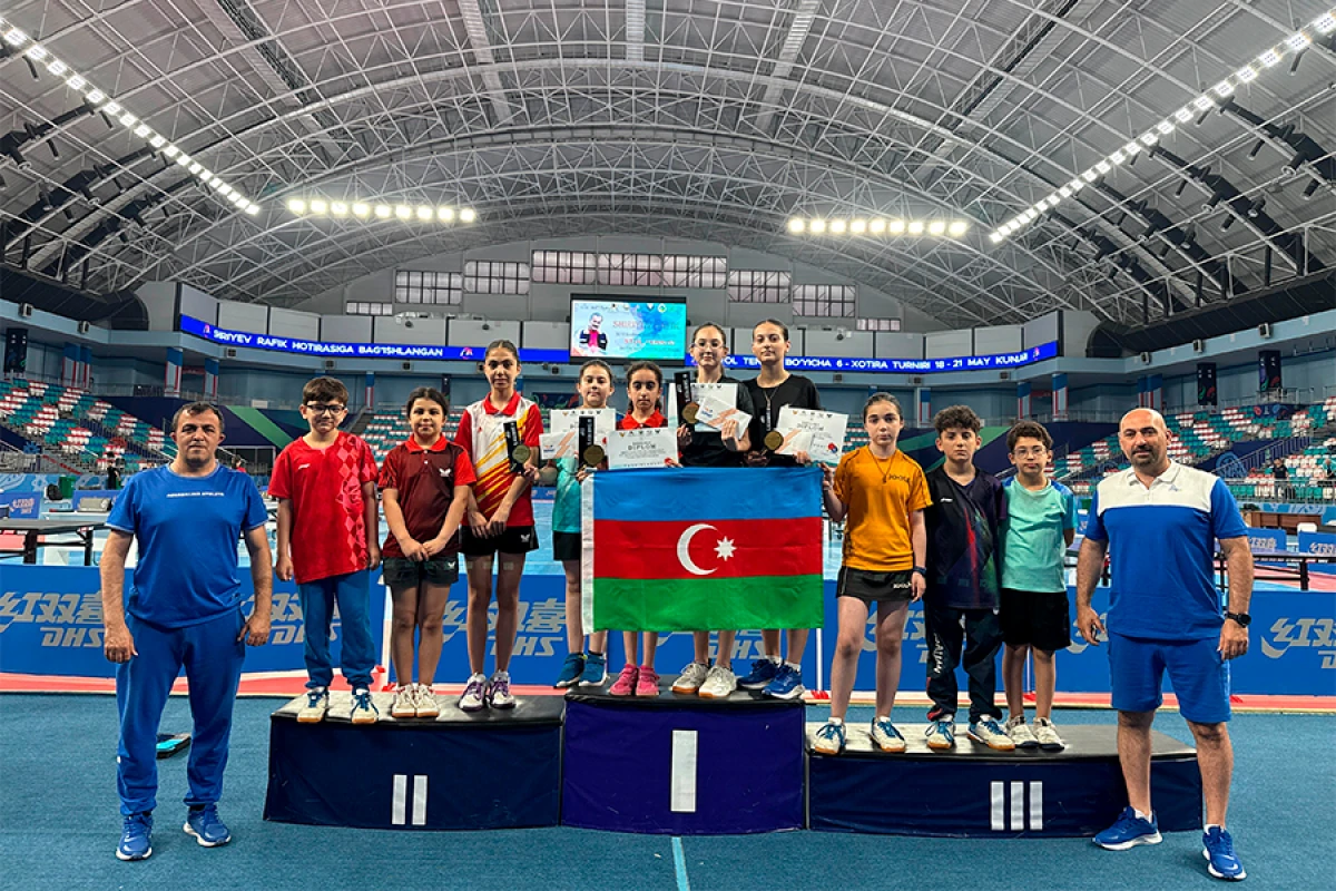 Stolüstü tennisçilər beynəlxalq yarışda fərqləndi