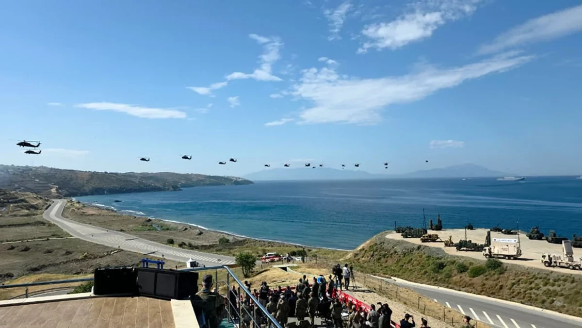 Zakir Həsənov Ərdoğanla birgə "EFES-2026" hərbi təlimini izlədi — 4