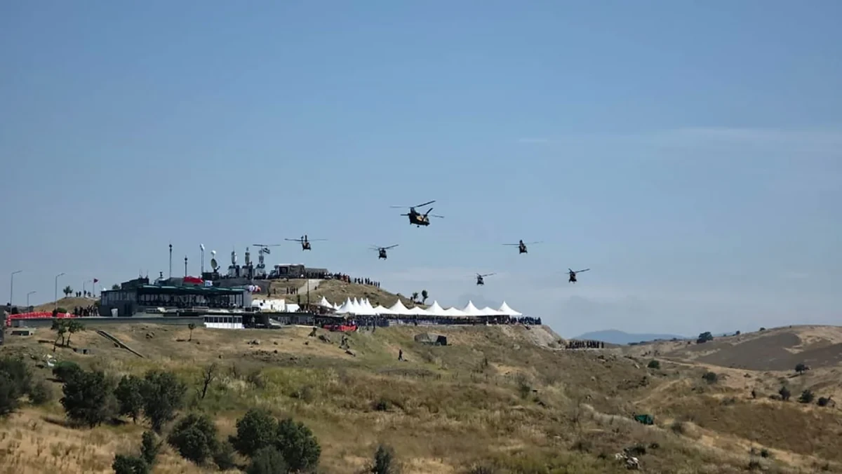 Zakir Həsənov Ərdoğanla birgə "EFES-2026" hərbi təlimini izlədi — 6