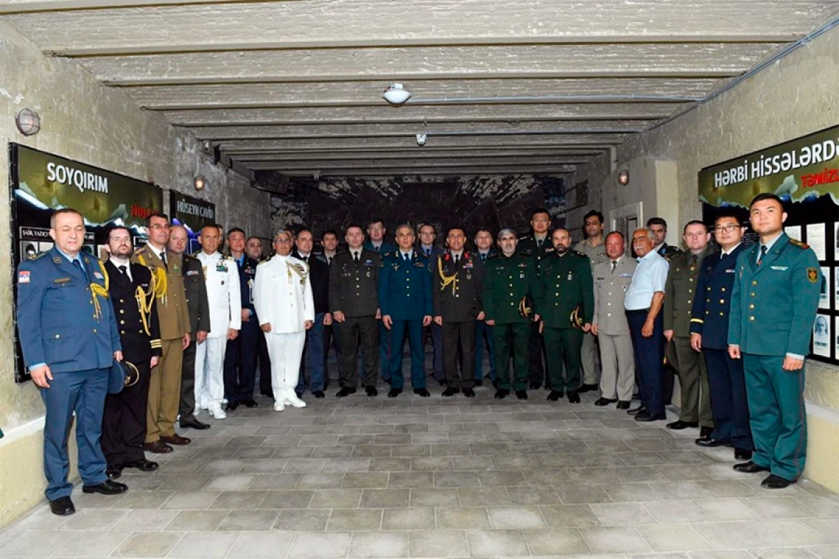 Hərbi attaşelər Dövlət Sərhəd Xidmətində oldular