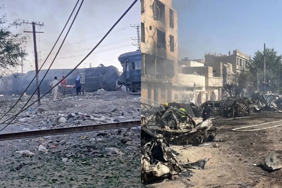 Pakistanda qatar partladıldı: [[24 ölü, 50-dən çox yaralı]]