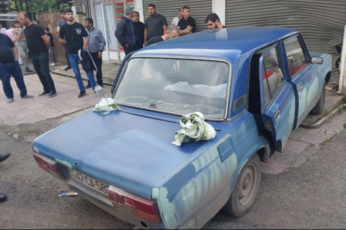 Lənkəranda sürücü sükan arxasında öldü