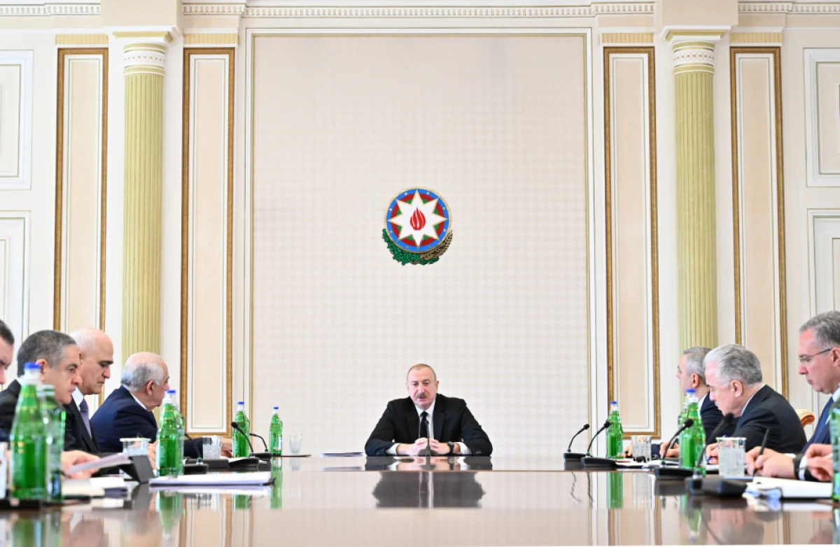 Prezident müşavirə keçirdi: Kənd təsərrüfatı DİQQƏTDƏ - YENİLƏNDİ — 8