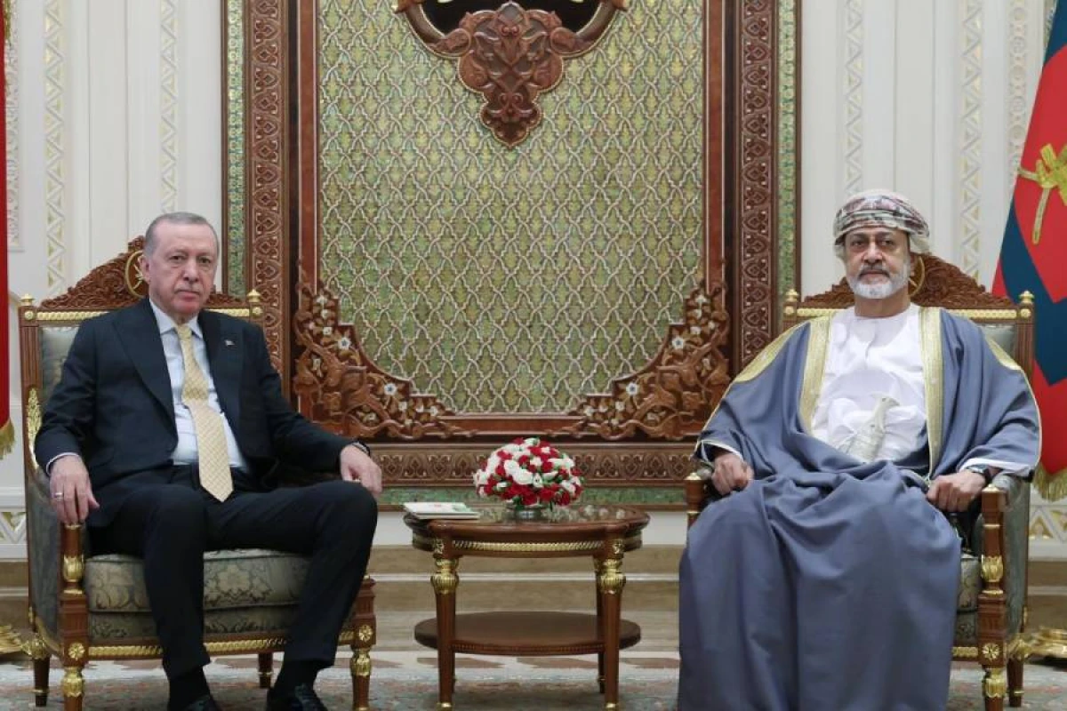 Ərdoğan və Oman Sultanı regional məsələləri müzakirə etdi