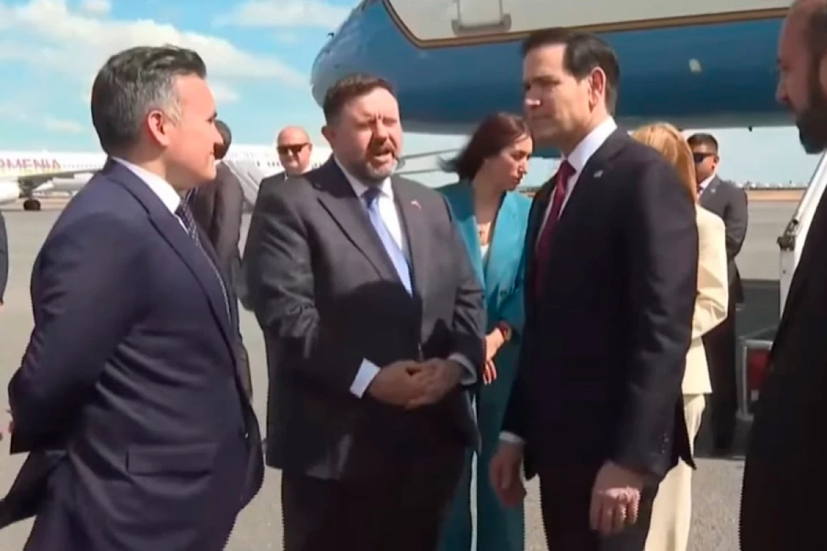 Marko Rubio Ermənistanda səfərdədir - FOTO