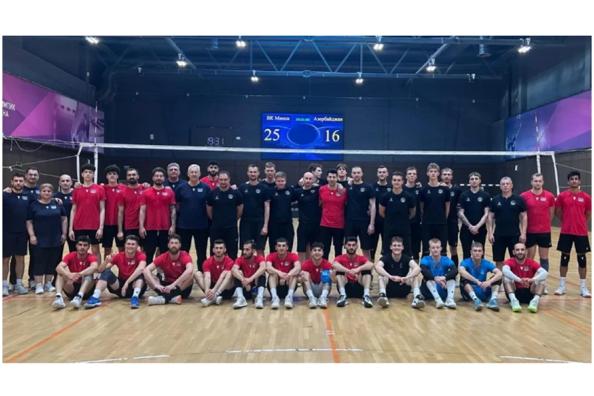 Azərbaycanın voleybol millisi Belarusdakı təlim-məşq toplanışını başa vurdu