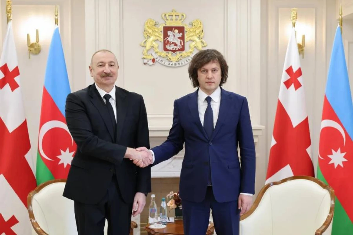 İrakli Kobaxidze Azərbaycan Prezidentini təbrik etdi