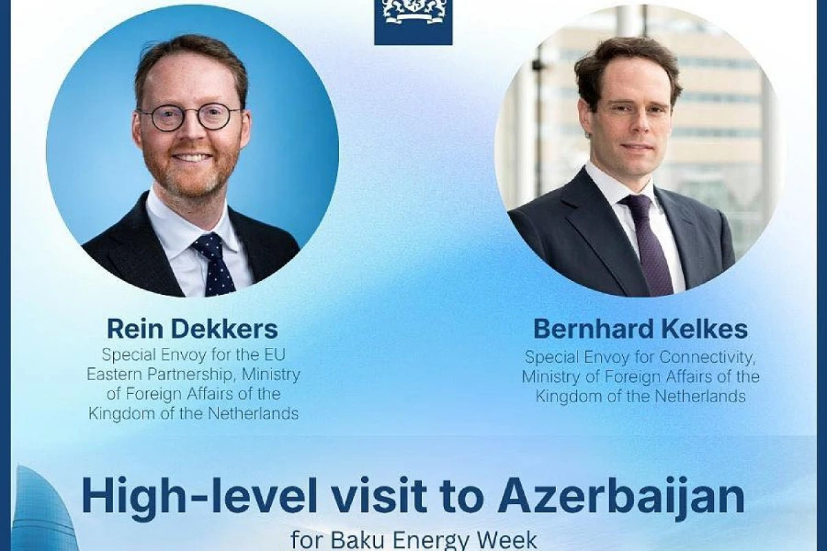 Niderlandın xüsusi elçiləri Azərbaycana səfər edəcəklər