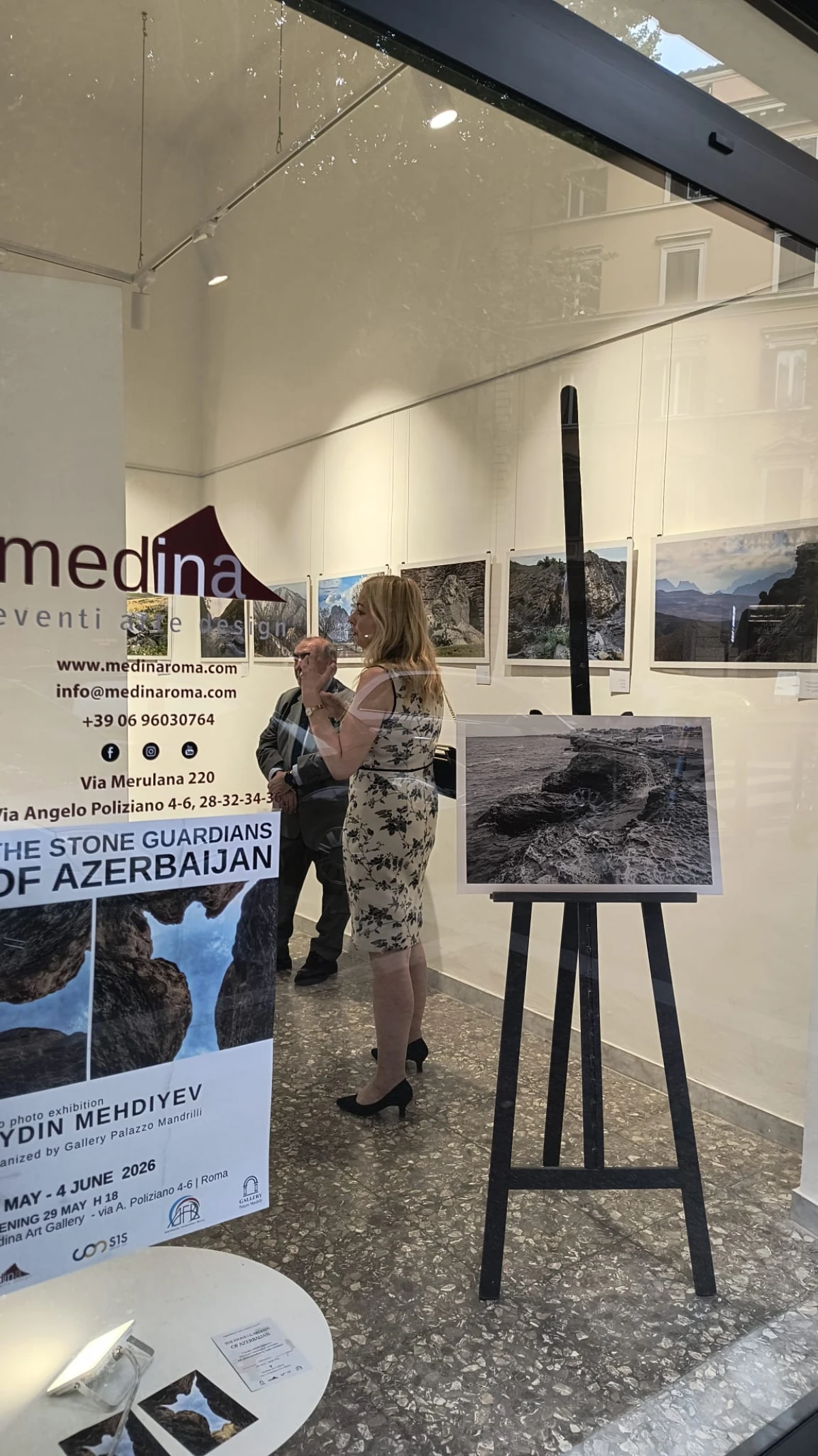 Azərbaycanlı fotoqraf beynəlxalq sərgi ilə Romada çıxış edir — 5