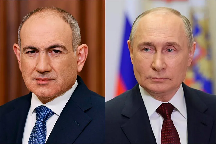 Putin Paşinyanı təbrik etdi