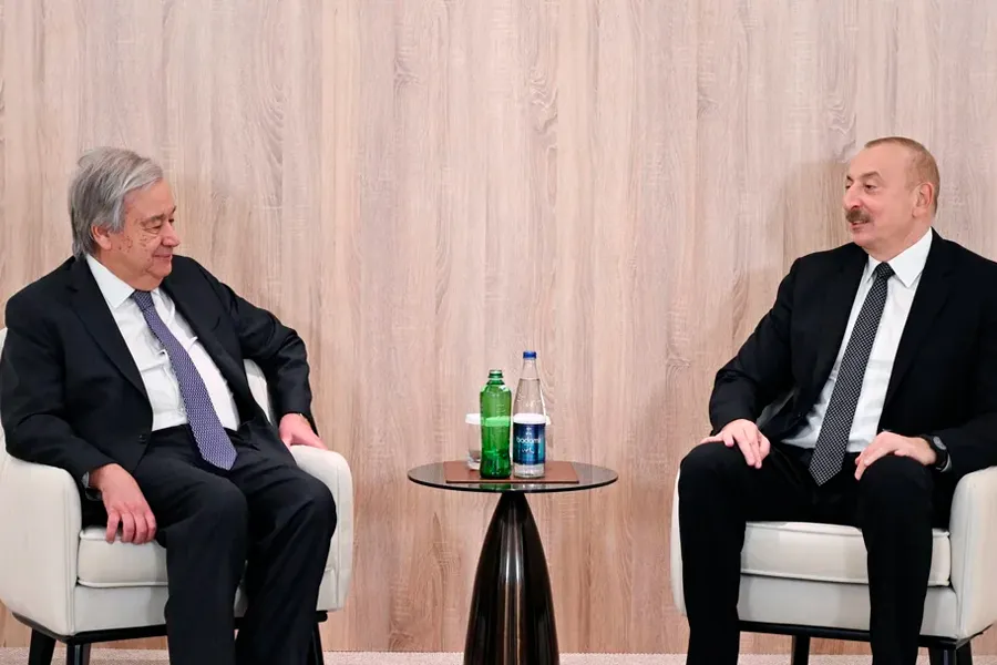 BMT-nin Baş katibi İlham Əliyevi təbrik etdi