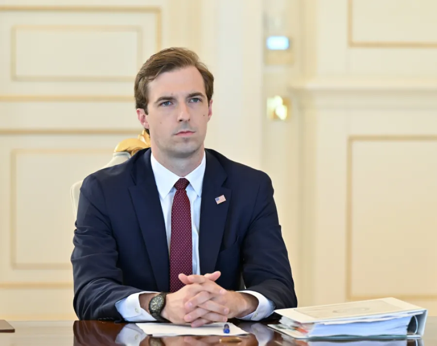 ABŞ Dövlət katibi elçi göndərdi, Prezident qəbul etdi — 2