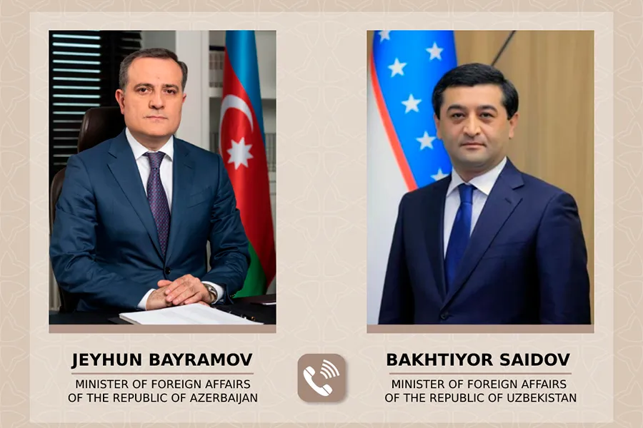 Azərbaycan və Özbəkistan XİN rəhbərləri regional məsələləri müzakirə etdi