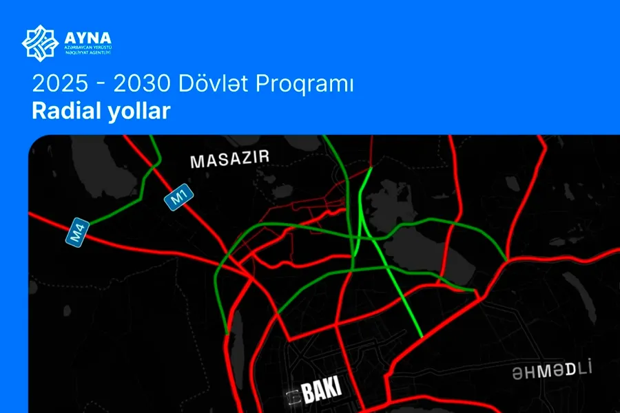 Mehdiabad–Baksol–Ziya Bünyadov prospekti avtomobil yolu inşa ediləcək