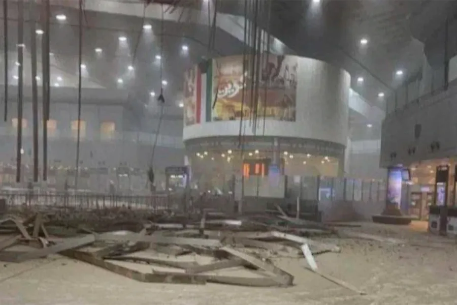 İran Küveyt aeroportuna zərbə endirdi - ÖLƏN VAR