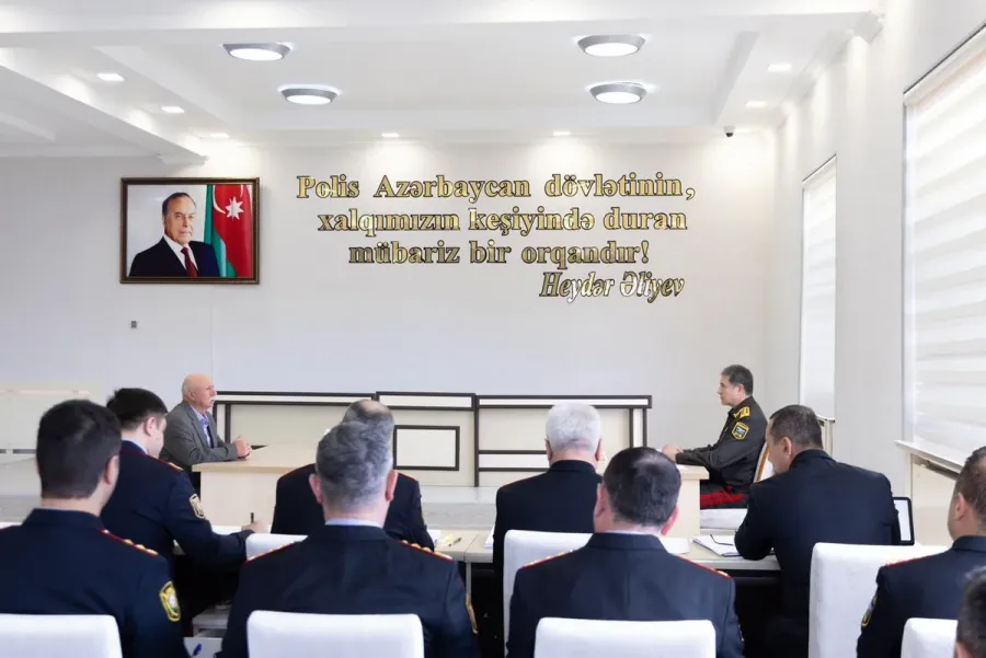 Vilayət Eyvazov gələcəyin polislərini işə qəbul etdi — 6