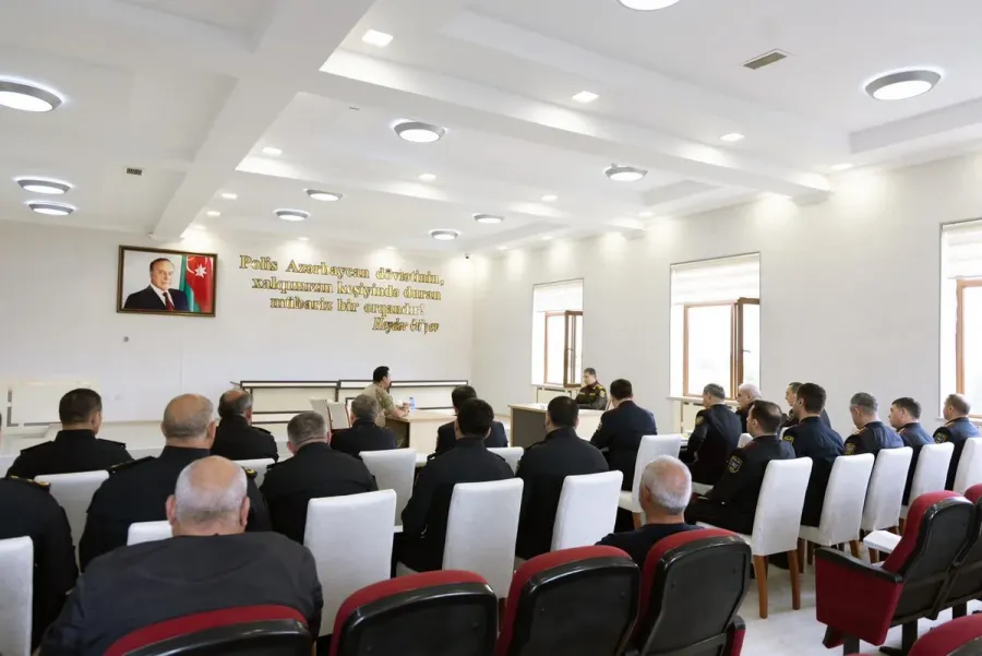 Vilayət Eyvazov gələcəyin polislərini işə qəbul etdi — 7