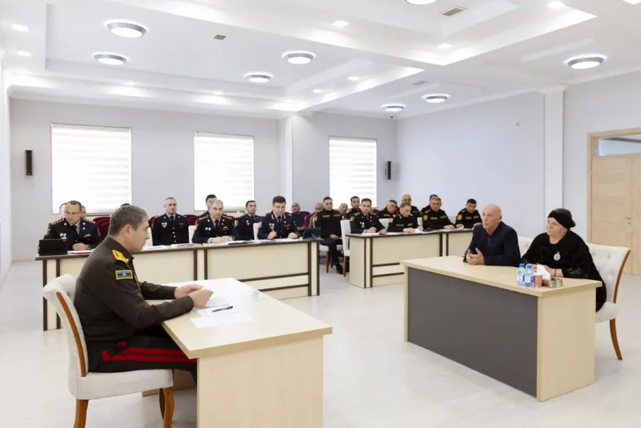 Vilayət Eyvazov gələcəyin polislərini işə qəbul etdi — 9