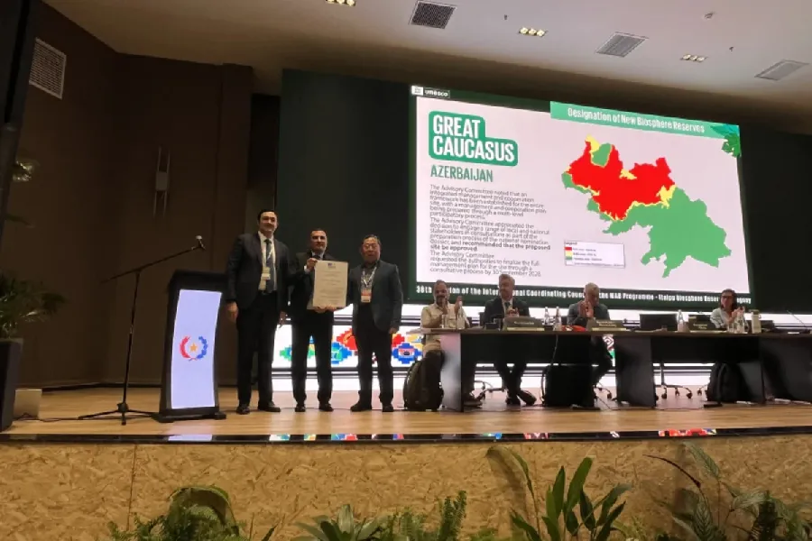 Tarixi qərar: "Böyük Qafqaz" UNESCO-nun Dünya Biosfer Rezervləri Şəbəkəsinə daxil oldu