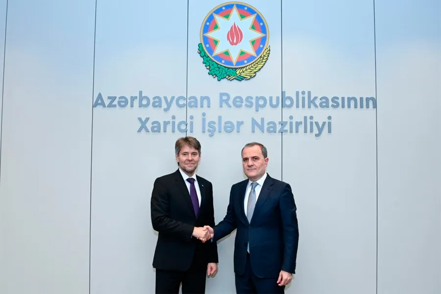 Ceyhun Bayramov Slovakiya XİN-in dövlət katibi ilə görüşdü