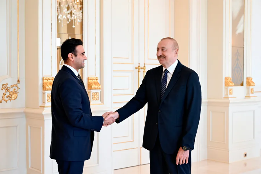 Prezident ABŞ Konqresinin Nümayəndələr Palatasının üzvünü qəbul etdi