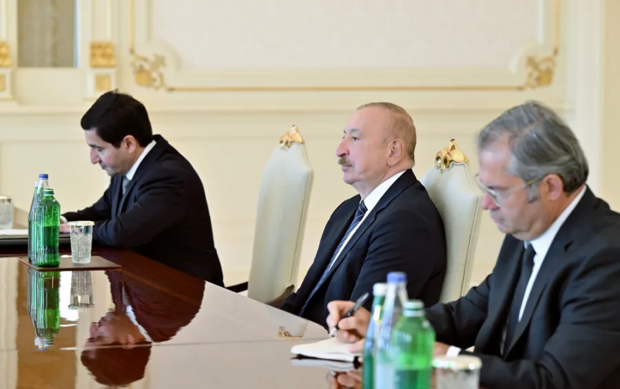 Prezident ABŞ Konqresinin Nümayəndələr Palatasının üzvünü qəbul etdi — 3