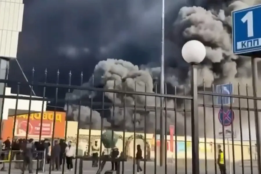 Moskvada azərbaycanlıların işlədiyi bazara pua hücumu - GÖRÜNTÜLƏR