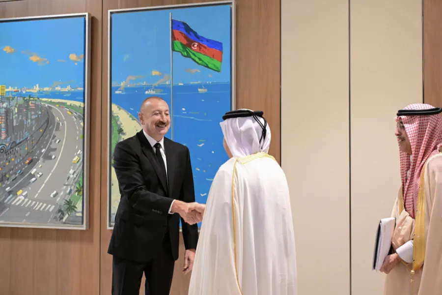 Ərəb nümayəndələr Prezidentə söz verdi: Abşeronu su ilə... — 8