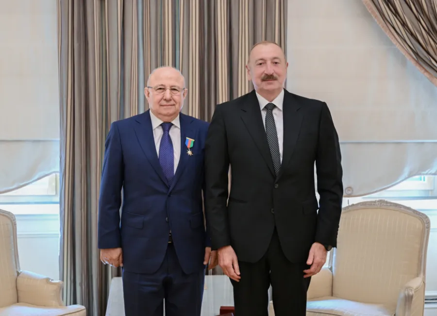 Prezident Qurban Qurbanova “Dostluq” ordenini təqdim etdi — 4