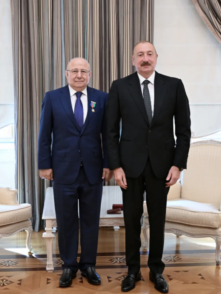 Prezident Qurban Qurbanova “Dostluq” ordenini təqdim etdi — 5