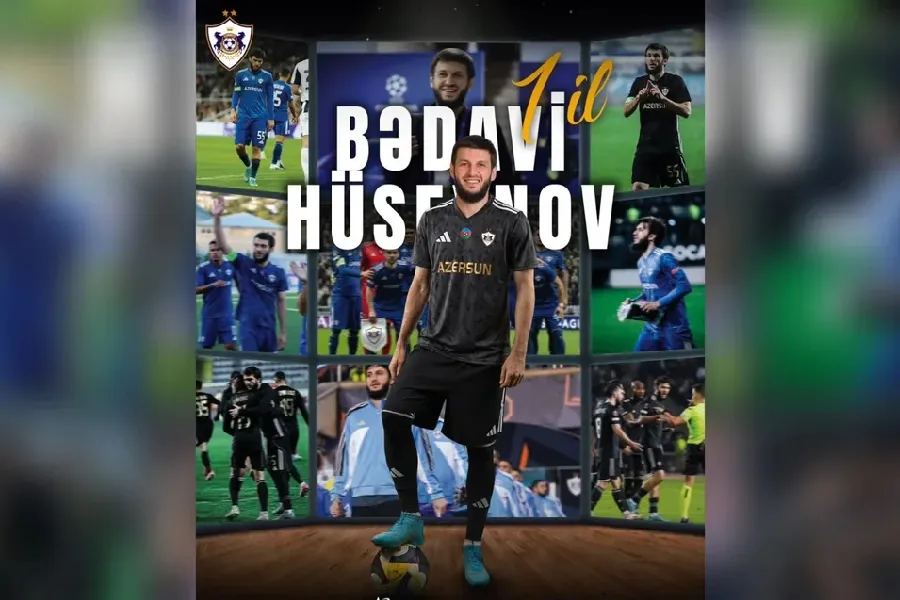 "Qarabağ" Bədavi Hüseynovla müqavilə müddətini uzadı