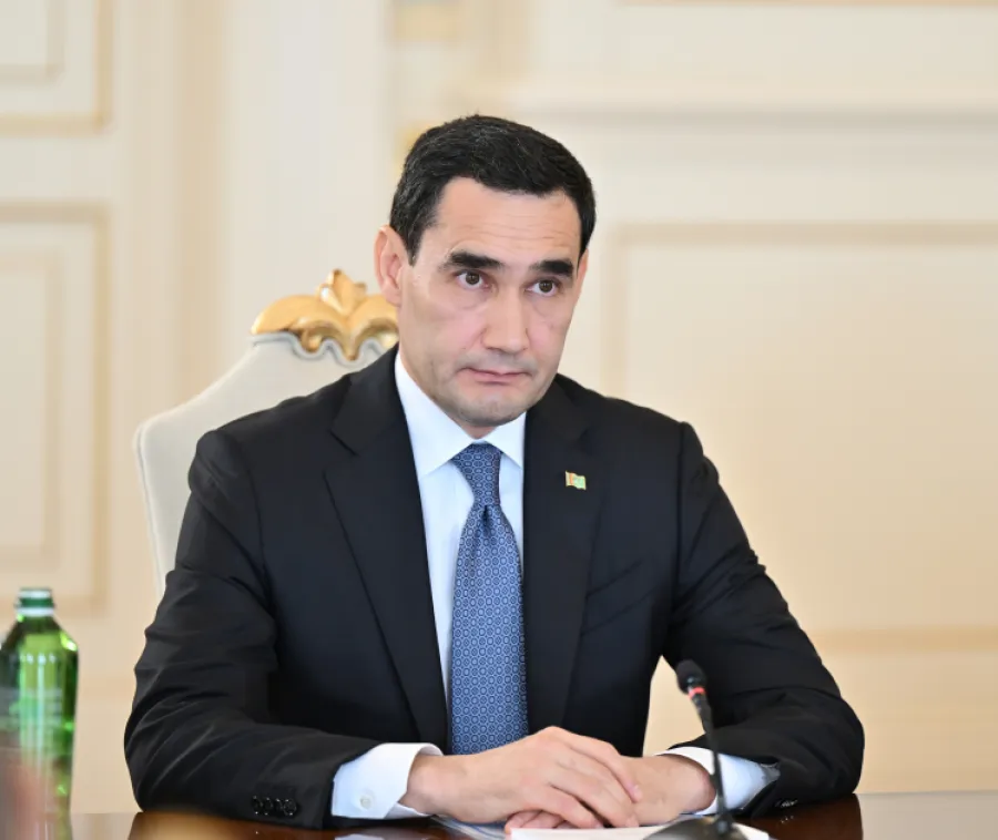 İlham Əliyevin Türkmənistan Prezidenti ilə geniş tərkibdə görüşü oldu — 1