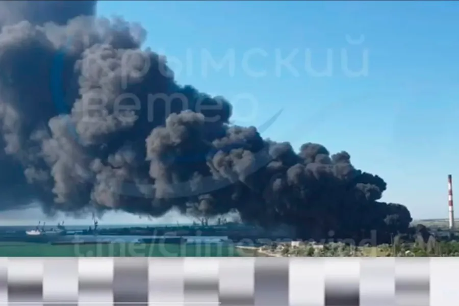 Ukrayna ordusunun növbəti hədəfi bəlli oldu: Bu dəfə Kerçə zərbə endirildi - VİDEO